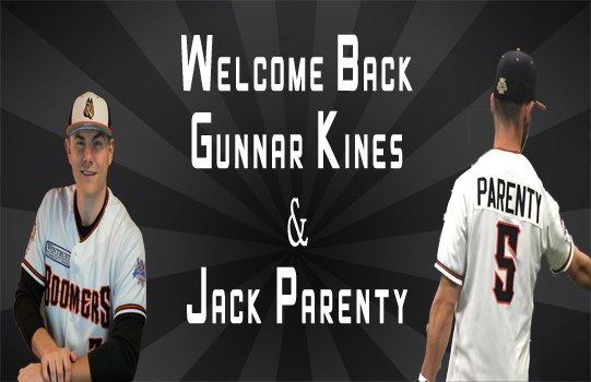 Boomers Re-Sign Kines and Parenty; Add Morgenstern